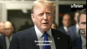 Trump se disant très innocent Gif de trump